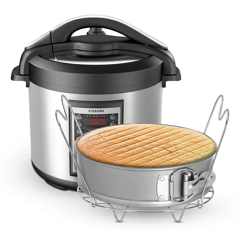 

High Quality Instant Pot Trivet with Handles for 6 or 8 Quart Instant Pot Accessories Stainless Steel Pressure Cooker Trivet