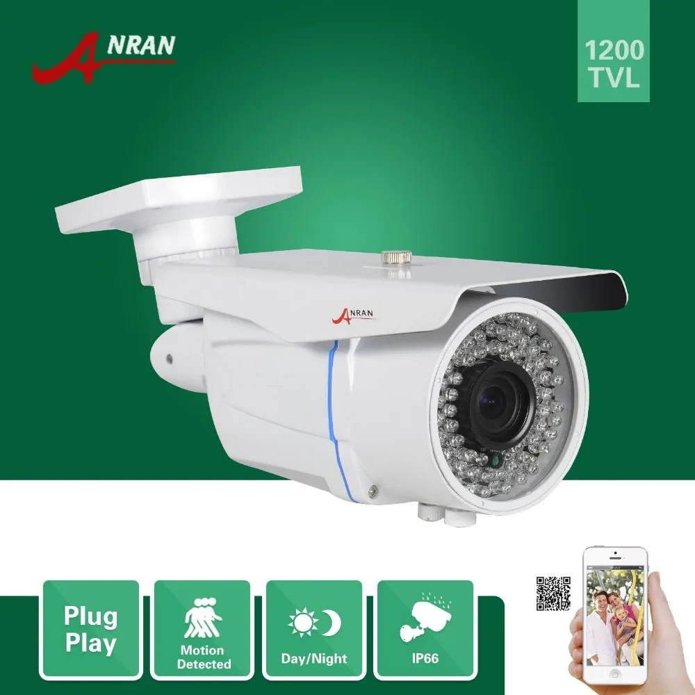 78 IR CCTV High Resolution 1200TVL 1/2.5 SONY IMX138 Sensor Outdoor Security Camera Varifocal Zoom lens 2.8-12mm With OSD