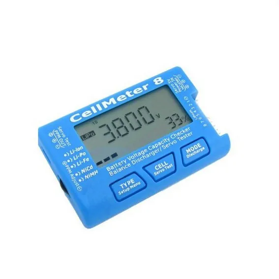 Capacity Checker Servo Tester with LED Backlight 7