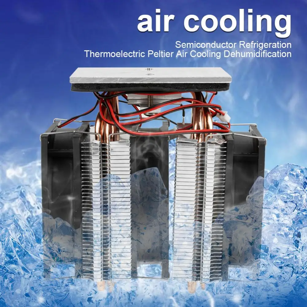 

Refrigeration Cooling System Semiconductor Cooler Refrigeration Cooling Device 12V 10A DIY Mini Fridge
