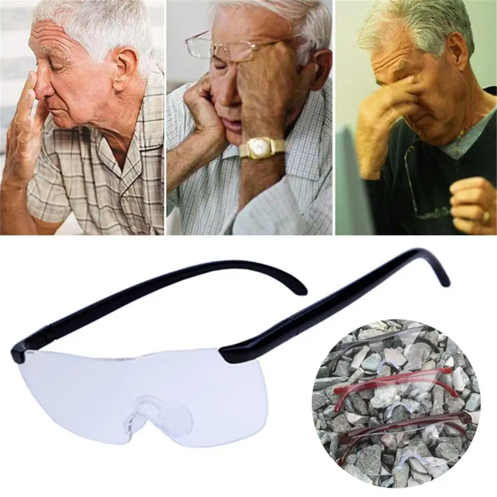 

The Same Vision Magnifying 250 Degree Glasses Magnification Unisex Parents Presbyopic Eyewear Reading Glass