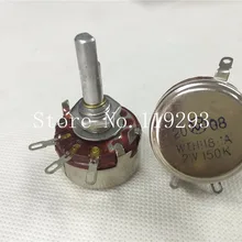 [BELLA] WTH118-1A 2 Вт 150K вал потенциометра с длиной резьбы 30 ммф-10 шт/партия