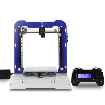 

3D printer with PLA filament desktop large size DIY 3D Print Kit Acrylic Metal frame hotbed for Home toy education creater