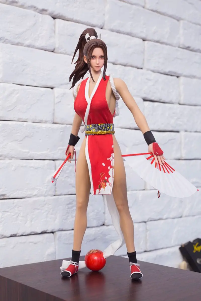 1/6 масштабная Коллекционная фигурка кукла KOF Fighting girl Mai Shiranui с бесшовным корпусом 1" фигурка куклы пластиковая модель игрушки