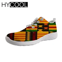 HYCOOL женская спортивная обувь в винтажном африканском стиле; легкая пляжная обувь на плоской подошве для плавания; женские кроссовки