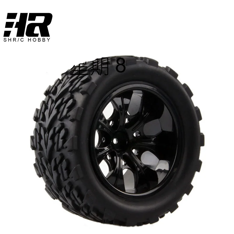12 мм racing обод колеса шины диаметр 115 ширина 55 fit RC автомобиль HSP 1/10 багги Road Monster