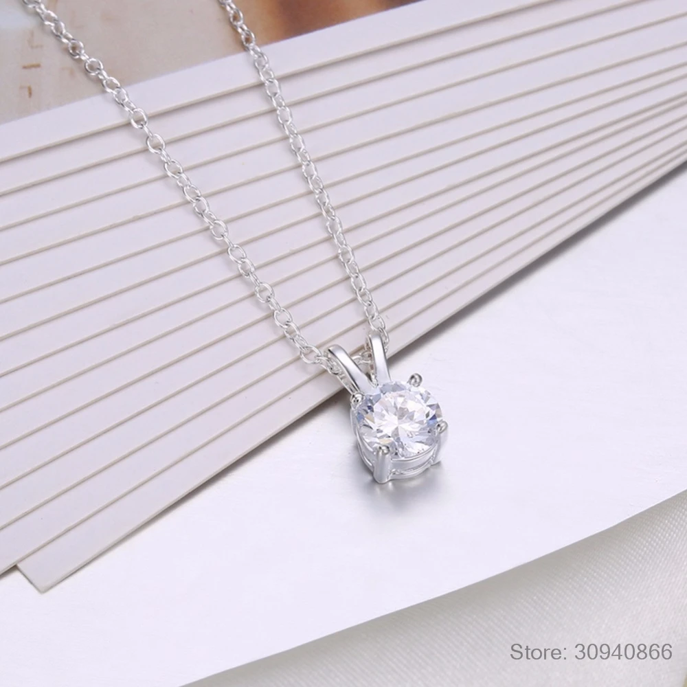 LEKANI, новинка,, 925, Серебряные Кристаллы от Swarovski, колье, колье, хорошее ювелирное изделие для женщин, вечерние аксессуары