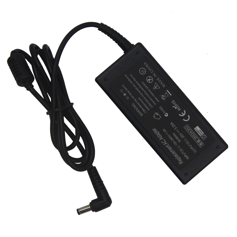 

for Lenovo 20V 3.25A G560 G565 G570 G575 G580 G585 G700 G780 N581 N586 S300 S400 S405 S500 U300E U300S U310 U400 U450 U460