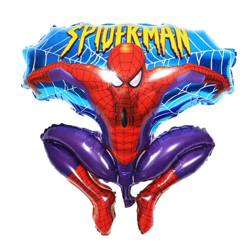 

1pcs Large size Hydrogen Jump Type Spiderman Helium Foil Balloons For Kids Birthday Party Wedding Decoration Toys Globos MIDU
