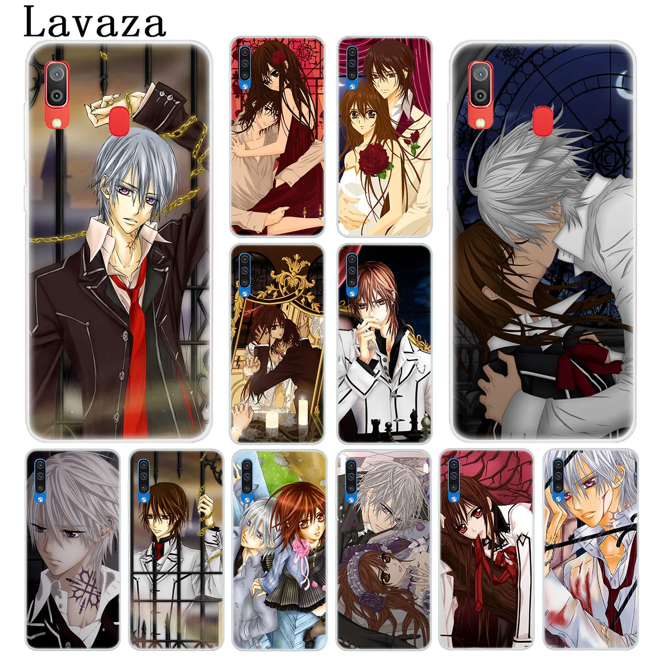 Твердый чехол для телефона Lavaza Japan vampire knight Anime Samsung Galaxy A20E M40 M30 M20 M10 A10 A20 A30 A40 A50 A60 A70 S