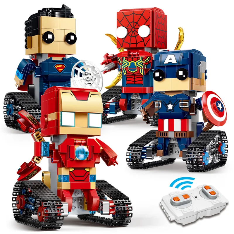 lego spiderman brickheadz