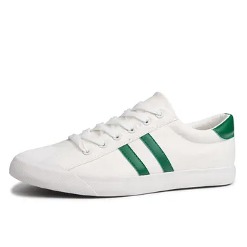 

Spring Canvas Sneakers Mens Trainers Breathable Casual Flat Shoes Lace Up Walking Sneakers Sports Shoes Tenis Masculino Adulto