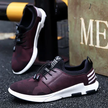 

Hot selling Men's Casual shoes Summer Male shoes adult krasovki Man walking breathable slip on footwear trainer Black size 39-44