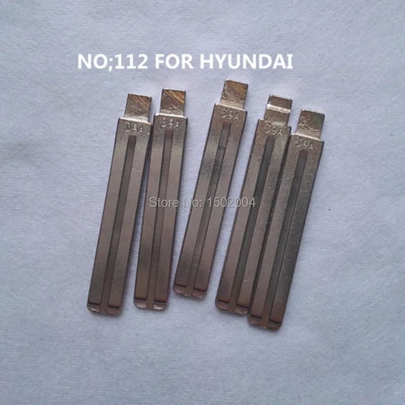 DAKATU пустой пульт дистанционного ключа № 112 для hyundai нового Santa Fe IX45 удаленное замена лезвия-ключа
