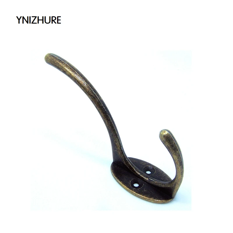 20pcs 97*60mm Antique alloy hook coat hooks cupboard bronze hook coat