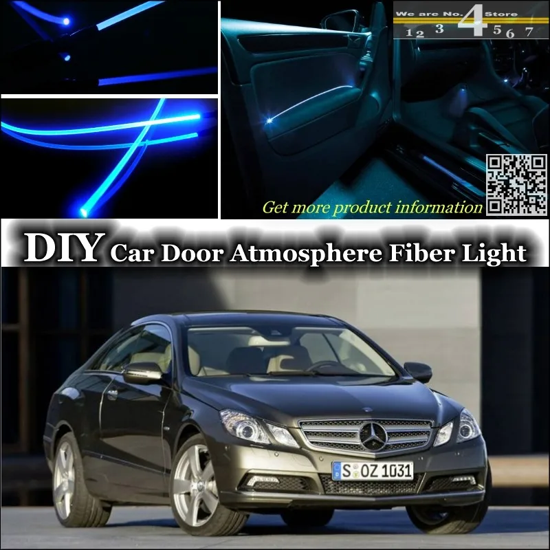 Для Mercedes Benz CLK MB C208 A208 C209 A209 C207 A207 внутренняя подсветка настройки атмосферное