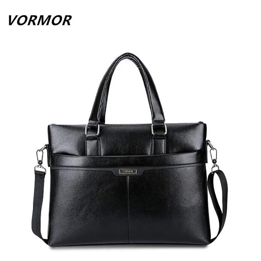 VORMOR Men Messenger Bag PU Leather Casual Briefcase Business Shoulder Bag Computer Laptop Handbag Bag Men's Travel Bags 2017 2016 men casual briefcase business shoulder bag computer laptop handbag bag leather messenger bag luxury brand men s travel bags