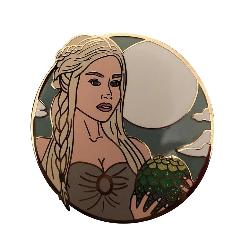 

Flawed Daenerys fantasy pin