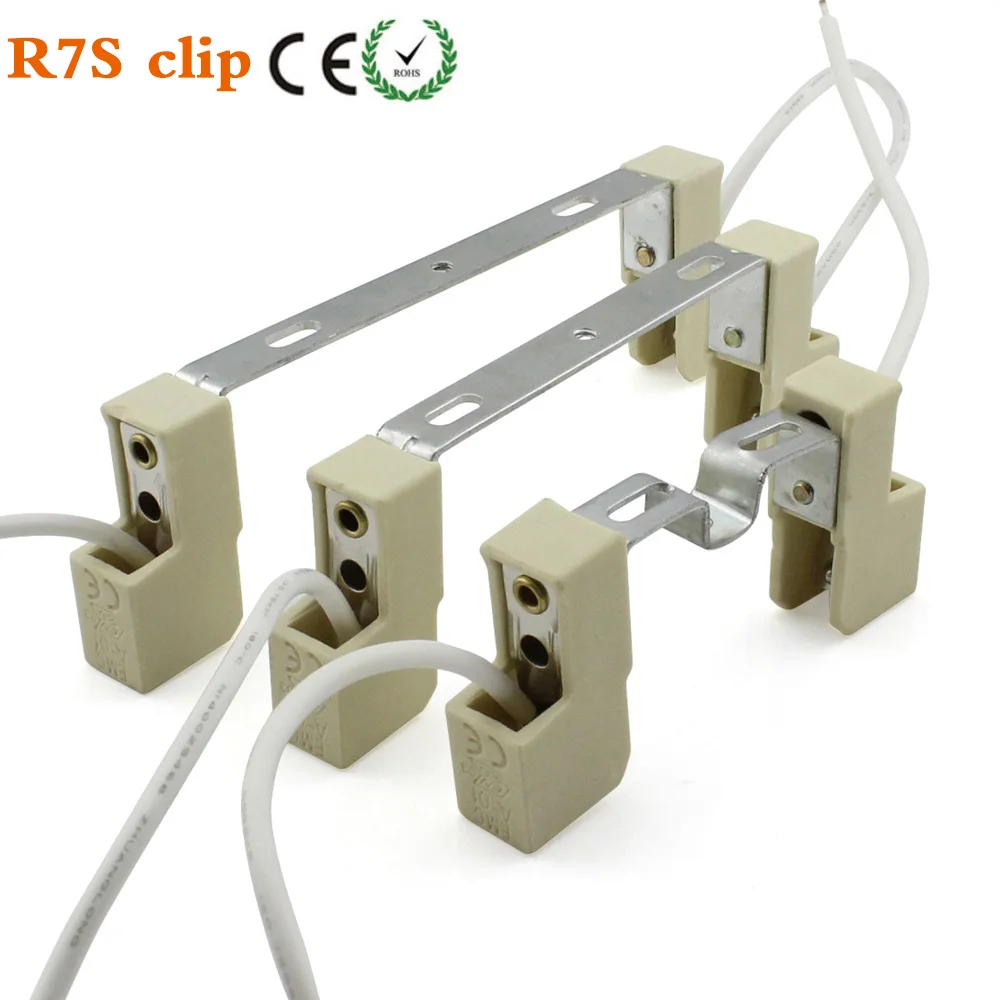 

R7s Led Lamp Base Socket R7s Corn Light Bulb Base 78mm 118mm 135mm Lamp Holder 1Pc