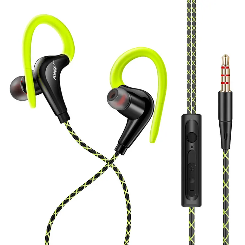 Ear hanging Sport earphone ear hook Wired Headphone