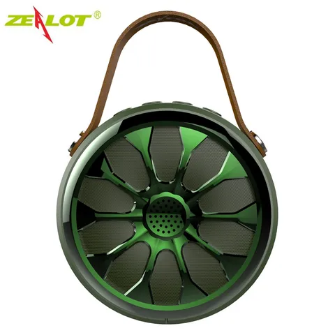 Bluetooth ao ar Livre à Prova Estéreo sem Fio Lanterna de Acampamento Zealot Alto-falante Água Ip67 Baixo Esporte Subwoofer Power Bank S11 Dip67