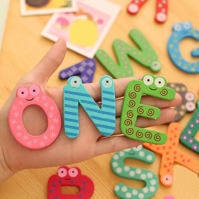10pc Colorful Numbers Wooden Fridge Magnets Kids Children Learning Teaching Toys