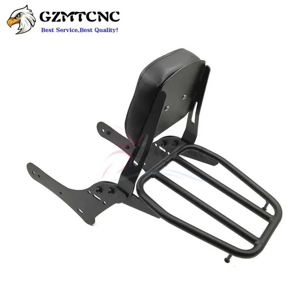 Задняя багажная полка с поддержкой Sissy Bar Saddlebag Box Holder багажная полка кронштейн спинки для Kawasaki Vulcan S 650