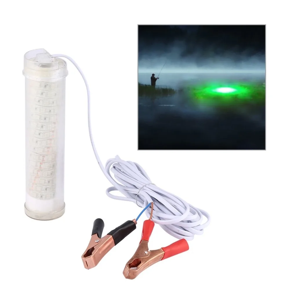 

104 LED 2200LM Green Underwater Night Fishing Light Lamp Attracting Fish Light Fishing Boat Fishing Light