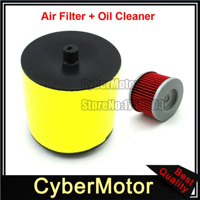 ATV Air Filter + Oil Cleaner For Quad Honda Fourtrax 300 TRX300 2x4