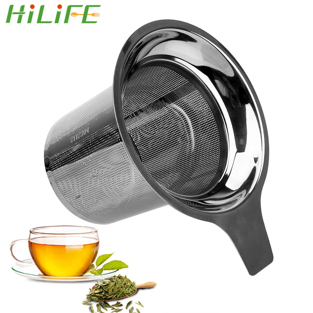 

HILIFE Stainless Steel Gadgets Reusable Tea Strainers Tea Infuser Teaware Tea Spice Filter Kitchen Tools