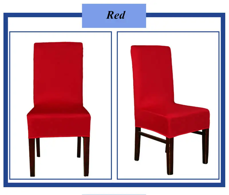 Бесплатная доставка 2 шт./лот эластичное покрытие для стула из лайкры чехол на