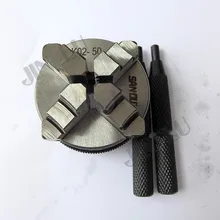SANOU Самоцентрирующийся зажимной 4 токарный патрон, мини-патрон K02-50 M14* 1 нить