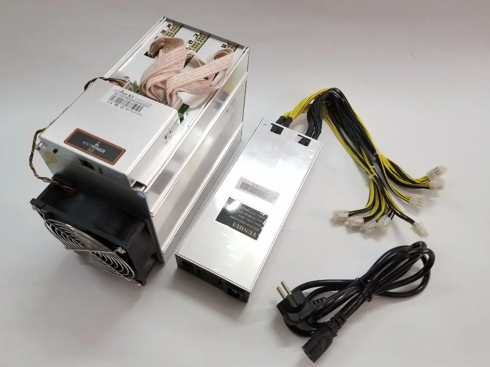 Шахтер CrptoNight Antminer X3 220KH/S с блоком питания XMC BCN ETN Miner лучше, чем S9 S11 S15 T15 Z9 Z11 S17 WhatsMiner M3