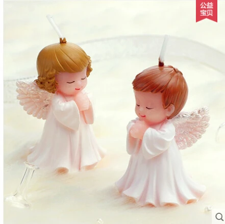 

2 шт. силиконовая форма с изображением ангела, детский день рождения помадные формы, детские свечи формы, украшения торта, шоколадные формы