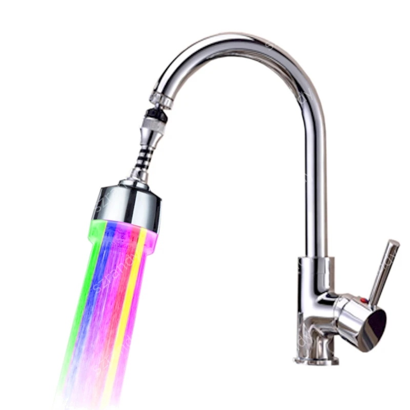 Multicolor fast flashing Homely Commonly Used ABS Waterfall Faucet