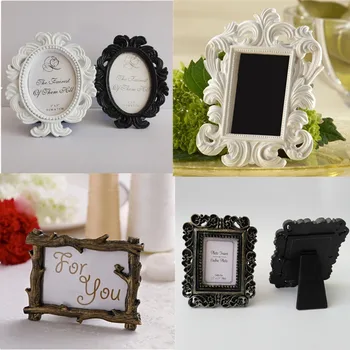 Wedding Photo Frame Retro Photo Frame for Wedding Party Family Home Decor Picture Desktop Frame Photo Frame Gift for Friend juicy girl enamel mini photo frame keychain friend