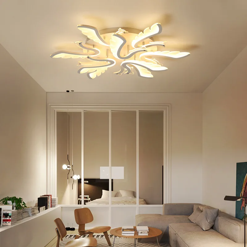 

KM dome light contracted postmodern sitting room bedroom dining-room ultra-thin led to absorb dome light atmosphere