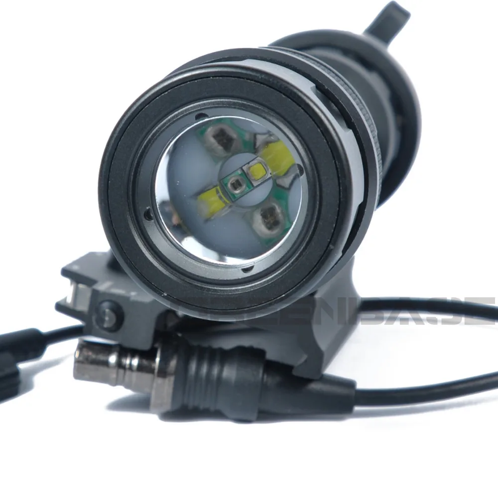 Saída à Prova Greenbase Scout Led Armelight Constante Branco - Modo Momentâneo Dwaterproof Água Lanterna qd Montagem M952v ir Luz 8 High Quality Esporte e Lazer