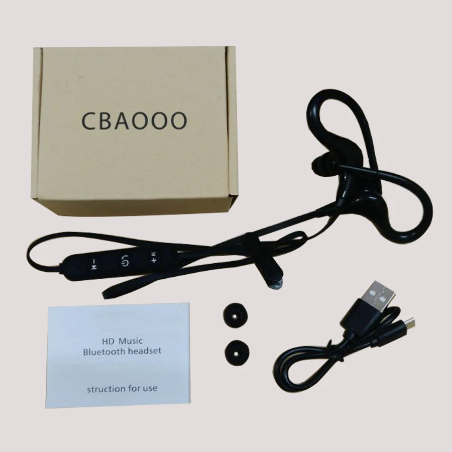 Sport Bluetooth Earphone Wireless Earbuds With Mic Hifi Bluetooth Headset Headphones For Mobile phone kulakl k auriculares