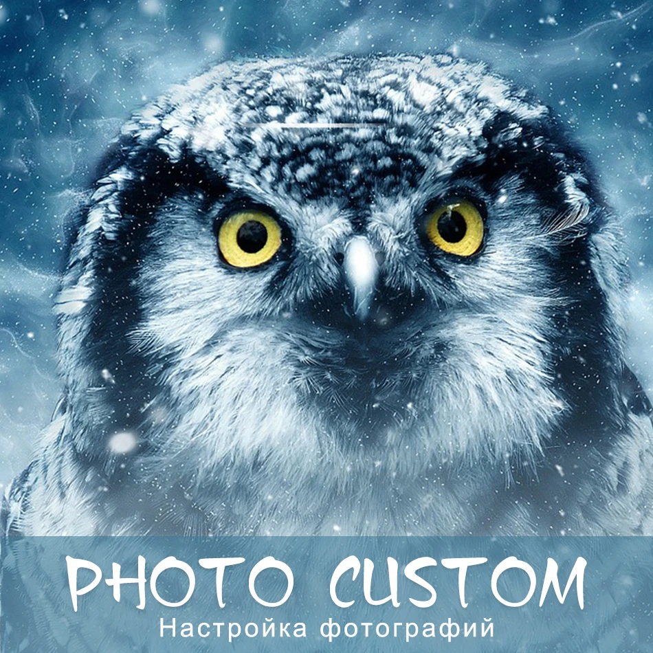 

Animals Custom Photo! Full Square/Round Drill 5D DIY Diamond Painting Personal Custom Cross Stitch 3D Mosaic Embroidery Decor