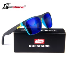 QUESHARK Men Polarized Fishing Sunglasses Sports Bicycle Glasses Uv400 Hiking Climbing Cycling Sunglasses Fishing Eyewear