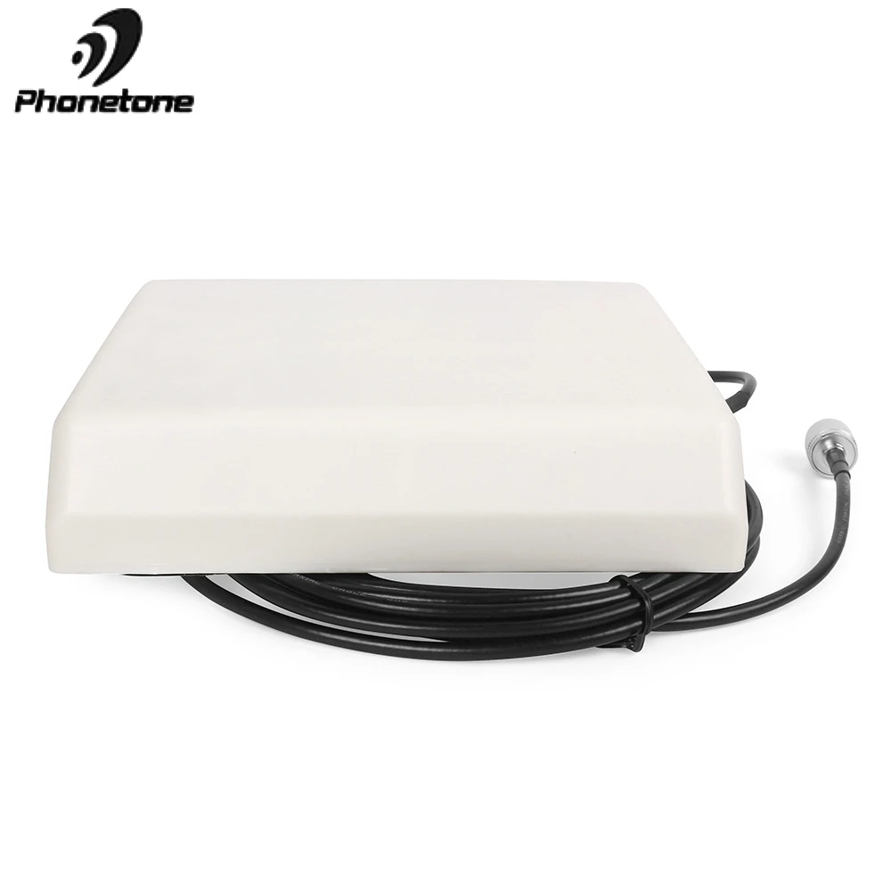 Комнатная Направленная панельная антенна 800 2500 МГц 9dBi GSM Lte с кабелем 5 м штекерным