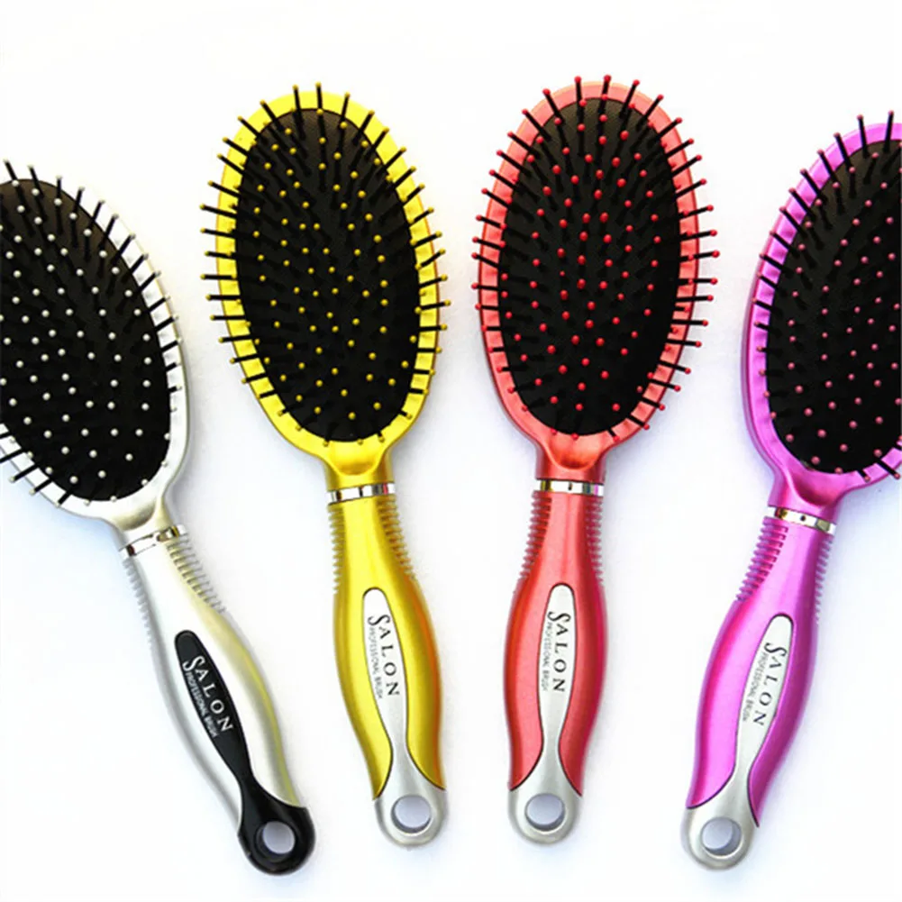 

1pc Comb Hair Brush Professional Styling Tool Balloon Scalp Massage Comb anti-heat anti-static Color Random 23.5*7cm Freeshiping