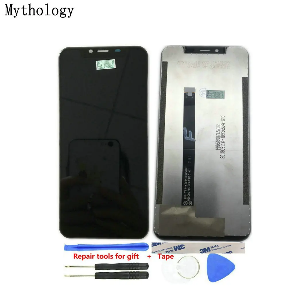 

For Ulefone X Touch Screen Display MT6763 Octa Core 4GB RAM 64GB ROM Mobile Phone Replacement Touch Panel LCD Mythology