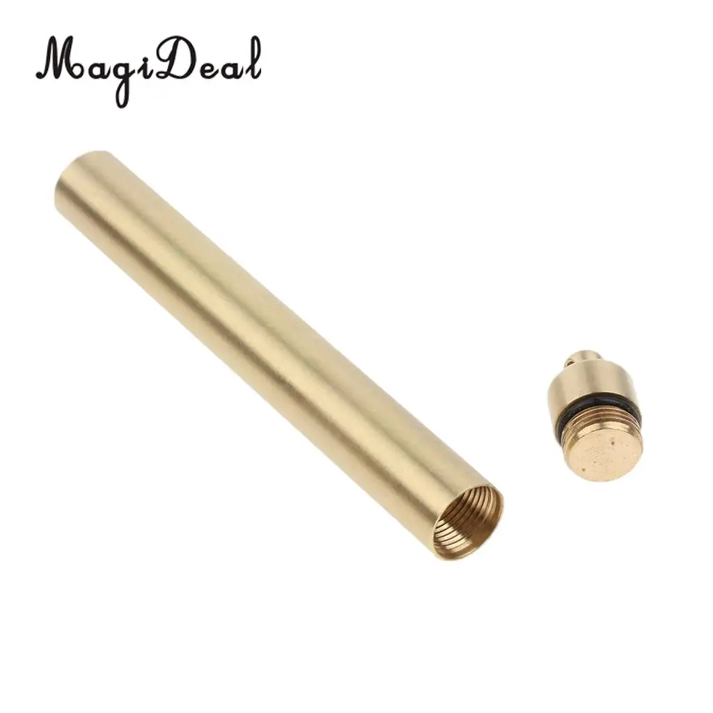 MagiDeal Portable Keychain Toothpick Holder Waterproof Key Ring Toothpick Case Pill Box Outdoors