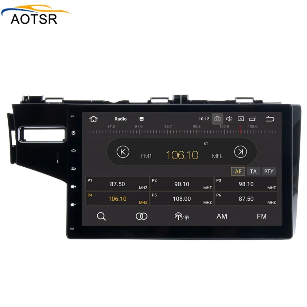 Excellent 2 din Android 8.0 Car multimedia player Radio head unit For Honda Fit Left Driving 2014- 2017 gps navigation Stereo no dvd 4+32G 3