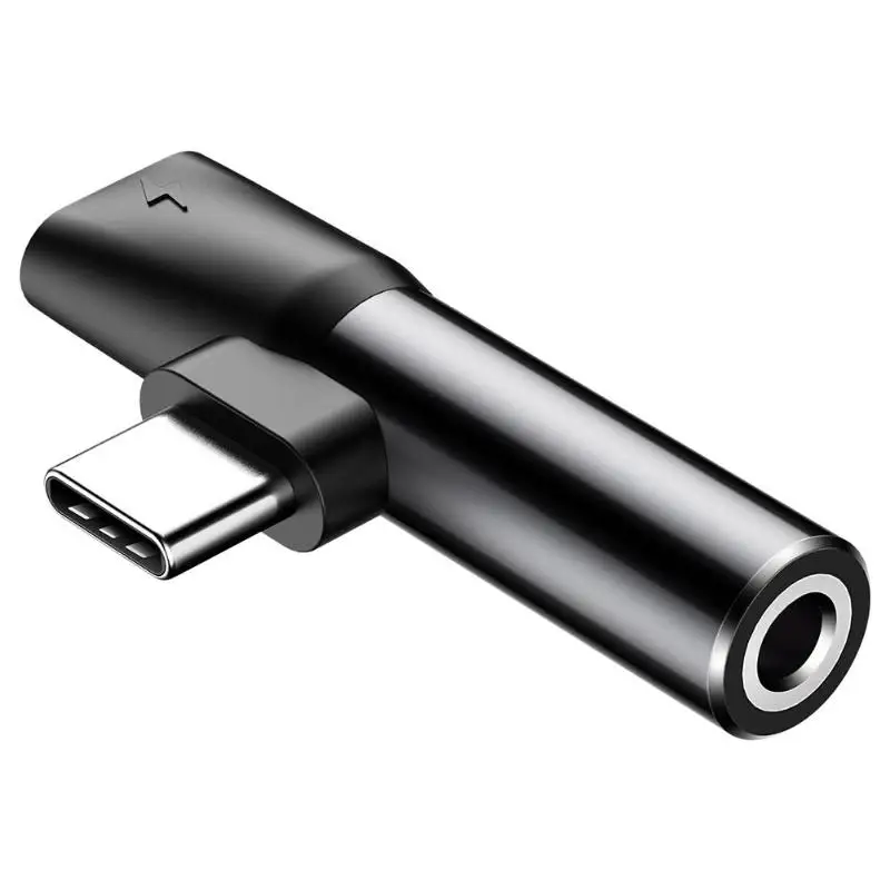 Baseus usb type C папа-type C Мама+ 3,5 мм разъем адаптер type-C для зарядки наушников Конвертер Разъем для мобильного телефона