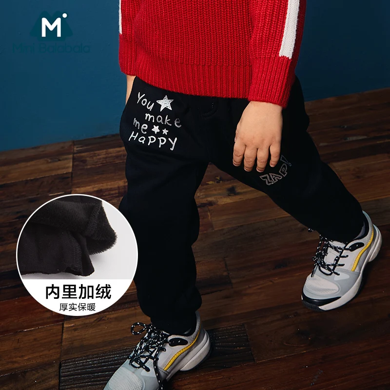

Mini Balabala Winter Newborn Infant Baby Boys Girls Thick Pants Wool Plaid Harem Trousers Bebe Velvet Leggings
