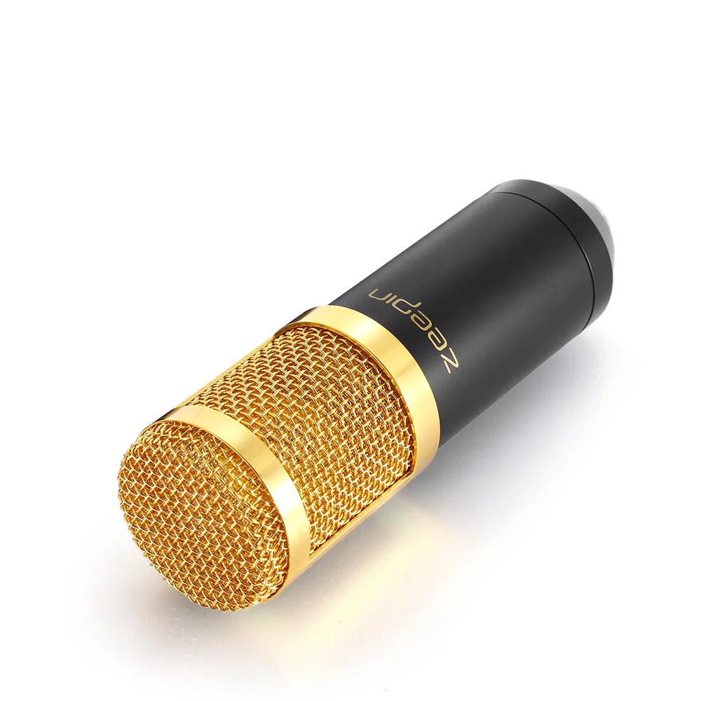 Professional BM 800 bm800 Condenser Sound Recording Microphone with Shock Mount for Radio Braodcasting Singing Black