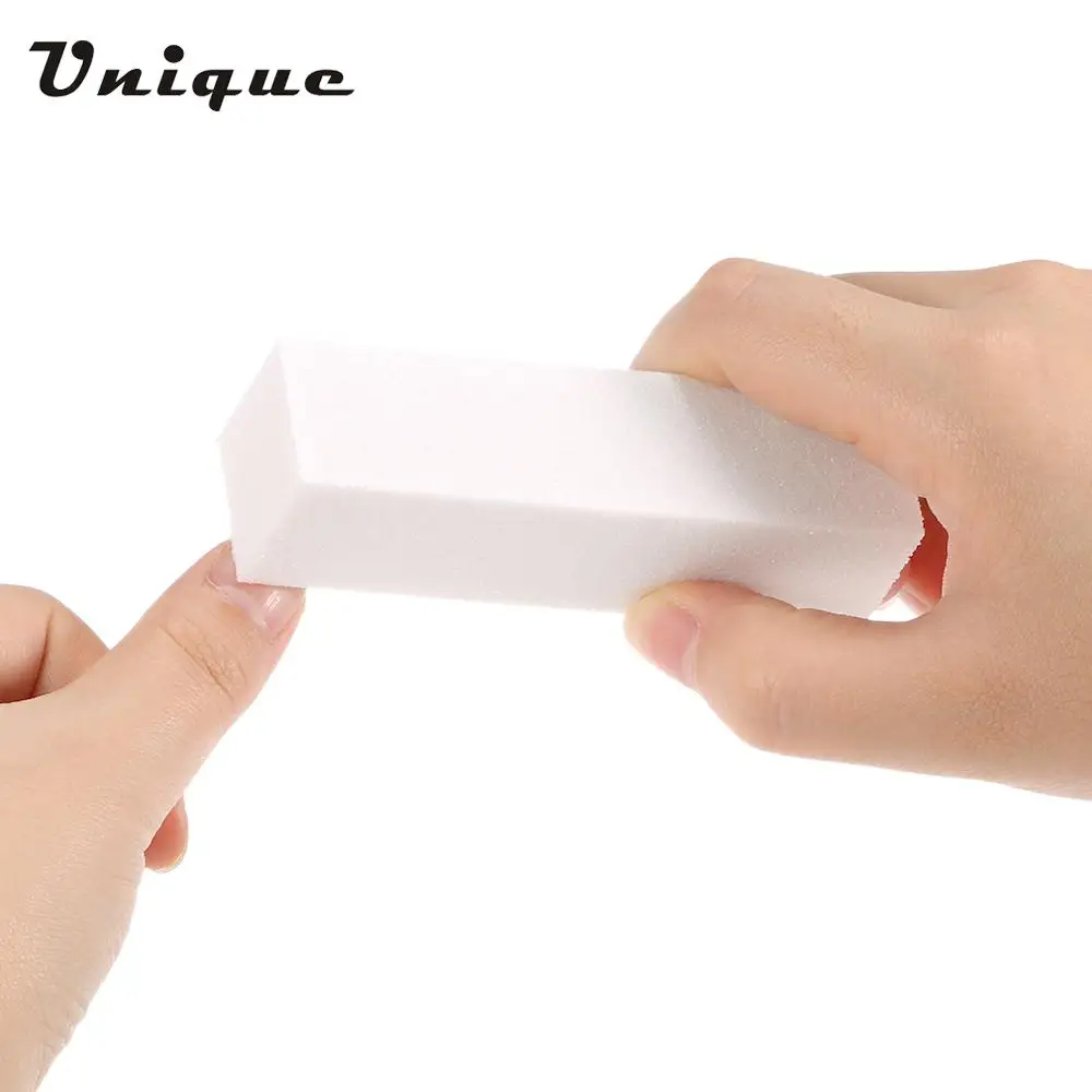 

10pcs White Nail Art Buffer Files Nail File Block Pedicure Manicure Buffing Sanding Polish Tools Nail Sponge File